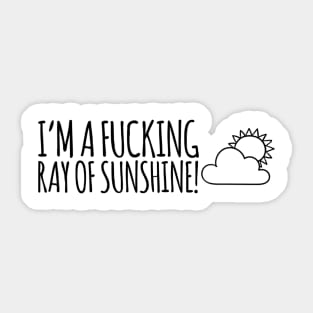 Ray of Sunshine (Simply Nasty) Sticker